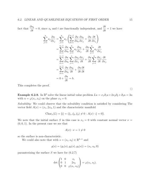 Chapter 6 Partial Differential Equations