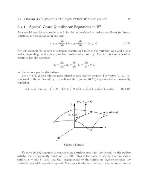 Chapter 6 Partial Differential Equations