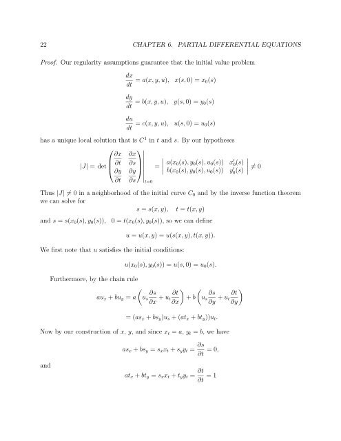 Chapter 6 Partial Differential Equations