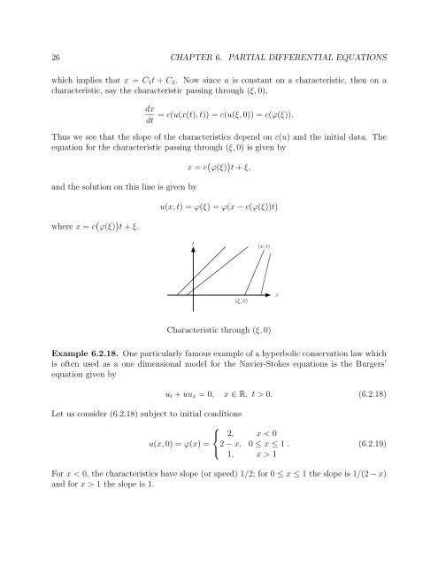 Chapter 6 Partial Differential Equations