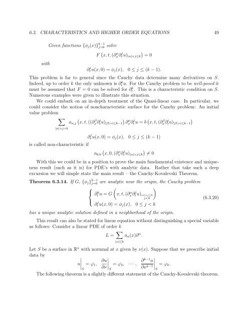 Chapter 6 Partial Differential Equations