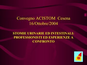 Dr. Franco Elmi - Associazione Emilia-Romagna Incontinenti e ...
