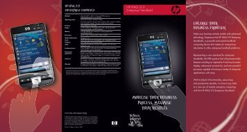 Manual pdf HP iPAQ 212 Enterprise Handheld - Onyougo.com