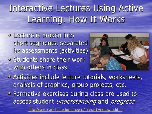 Developing Interactive Lectures Using Active ... - Palomar College