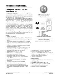 NCN8025 - Compact SMART CARD Interface IC - ON Semiconductor