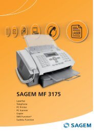 SAGEM MF 3175 - Onyougo.com