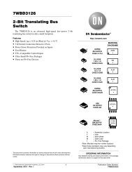 2-Bit Translating Bus Switch - ON Semiconductor