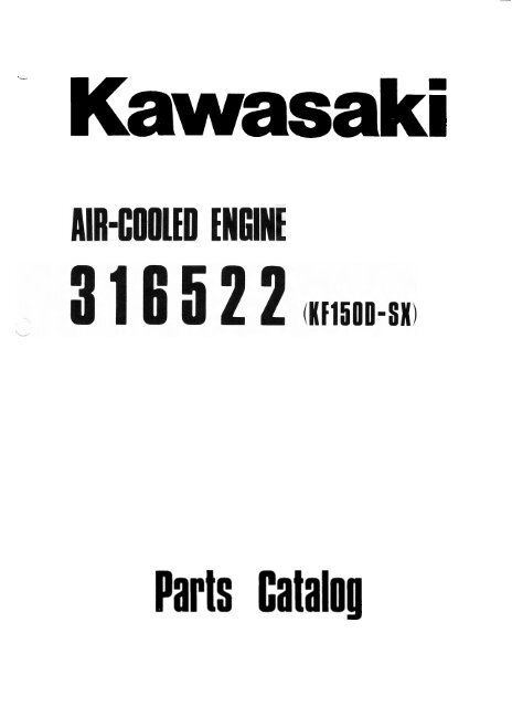 Kawasaki KF150D-SX Parts List