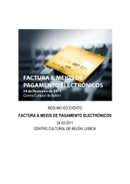 factura & meios de pagamento electrónicos - IDC Portugal