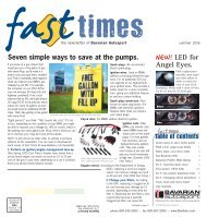 Fast Times,Bavarian Autosport's free BMW newsletter,Summer2006