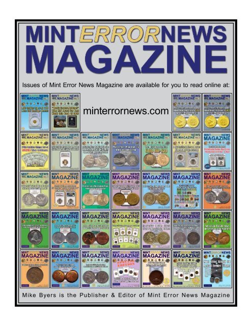 Issue 30 - Mint Error News Magazine