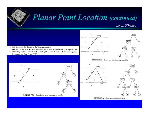 O'Rourke Chapter 7: Search & Intersection in PDF - Computer Science