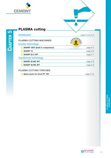 PLASMA Cutting - Cemont