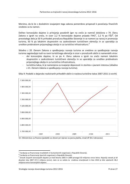 Strategija razvoja slovenskega turizma 2012-2016 - Ministrstvo za ...