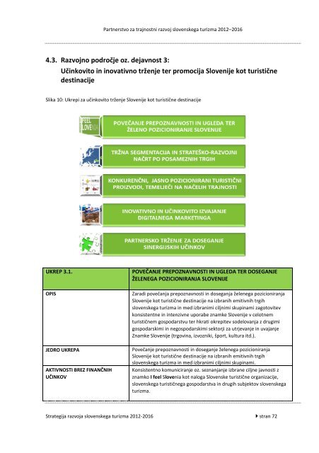 Strategija razvoja slovenskega turizma 2012-2016 - Ministrstvo za ...
