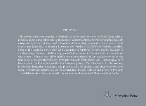 AMG Accessories - Mercedes-Benz