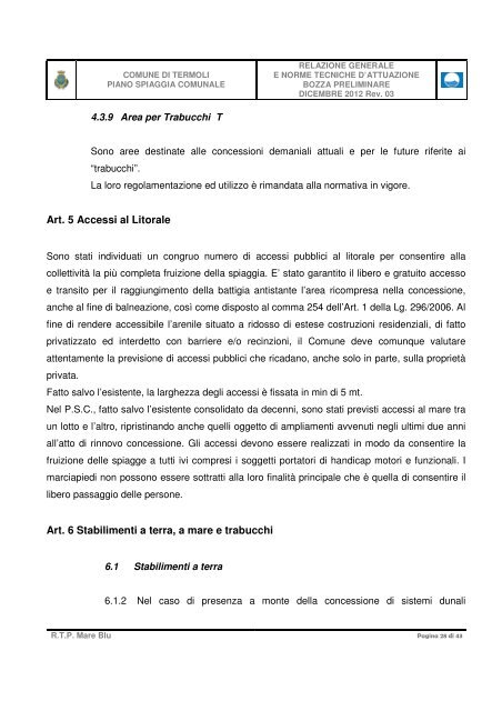 relazione generale e norme tecniche d'attuazione - Regione Molise