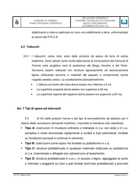 relazione generale e norme tecniche d'attuazione - Regione Molise