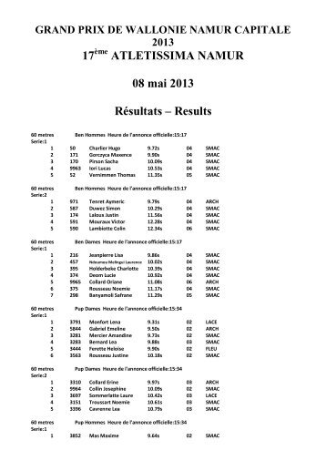 Namur - SMAC