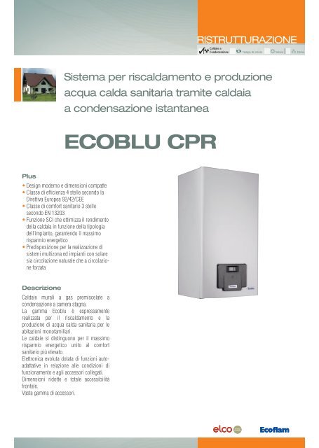 ECOBLU CPR - Elco Ecoflam