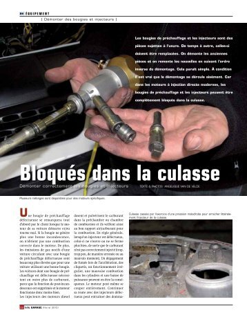 BloquÃ©s dans la culasse - Info Garage