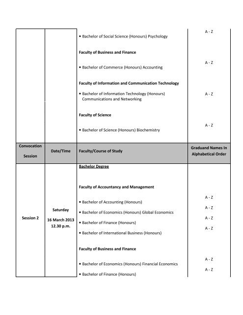 FAQs - Universiti Tunku Abdul Rahman