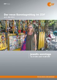 Der neue Sonntagmittag im ZDFPDF-Datei 891kb - ZDF Presseportal