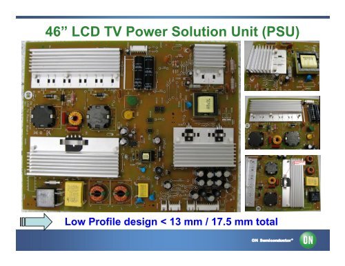 AC-DC LCD TV Power Architecture and LED ... - ON Semiconductor