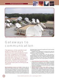 Gateways to communication - Satellite Evolution Group