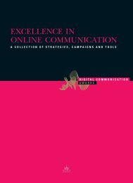ExcEllEncE in OnlinE cOmmunicatiOn - Digital Communication ...