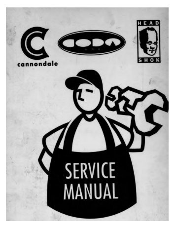 Cannondale Headshok service manual - Sheldon Brown