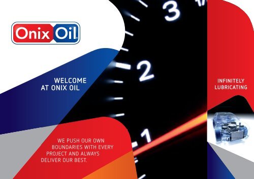 INFINITELY LUBRICATING - Onix Oil