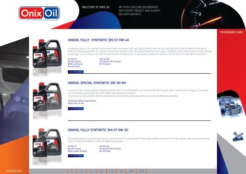 INFINITELY LUBRICATING - Onix Oil