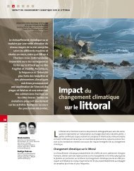 Impact du changement climatique sur le littoral - BRGM
