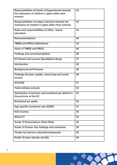 Systemic Evaluation Report 2011-12 - Ecexams.co.za