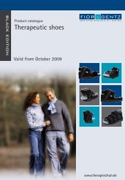 Product Catalogue Therapeutic shoes - Orto Finland