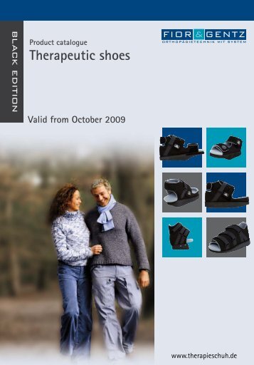 Product Catalogue Therapeutic shoes - Orto Finland