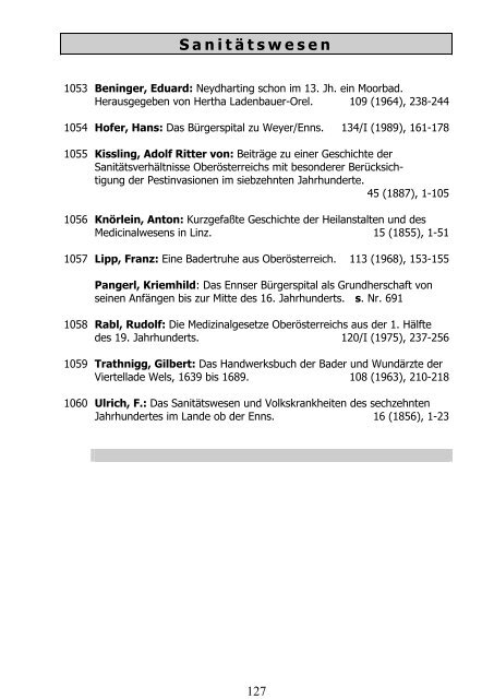 Register zu den Bänden 1 (1835) - 150 (2005) des Jahrbuches