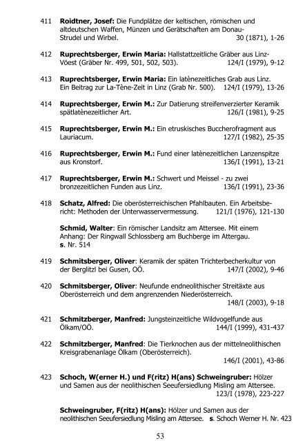 Register zu den Bänden 1 (1835) - 150 (2005) des Jahrbuches