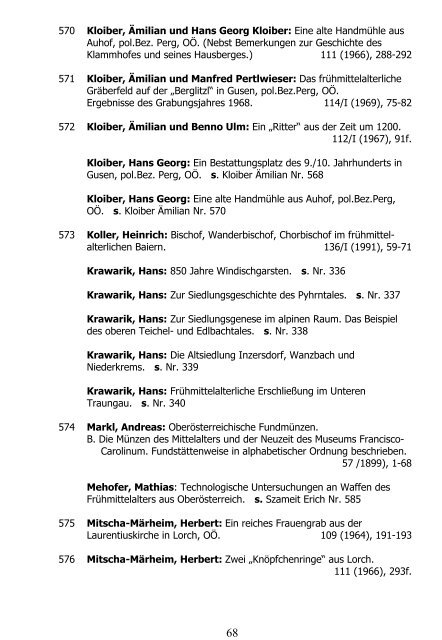 Register zu den Bänden 1 (1835) - 150 (2005) des Jahrbuches