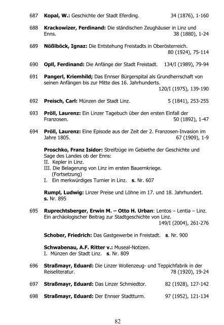 Register zu den Bänden 1 (1835) - 150 (2005) des Jahrbuches