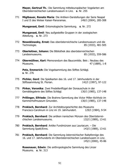 Register zu den Bänden 1 (1835) - 150 (2005) des Jahrbuches