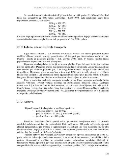 RÄ«gas pilsÄtas ilgtspÄjÄ«gas enerÄ£Ätikas rÄ«cÄ«bas plÄns 2010.-2020 ...