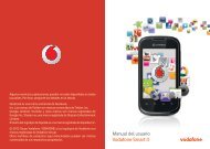 User manual Vodafone Smart II