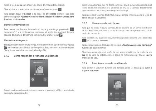 User manual Vodafone Smart II