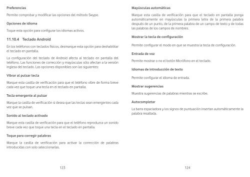 User manual Vodafone Smart II