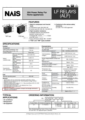 LF RELAYS (ALF) - Rockby