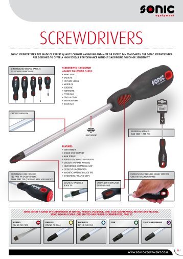 SCREWDRIVERS - Koch