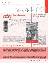 Summer - Nevada Arts Council