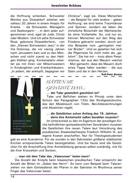 Gemeindebrief der Evangelischen Kirchengemeinde ... - von DF 2 JB